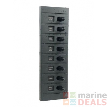 Connex 8 Way Switch Panel Automotive and Rv