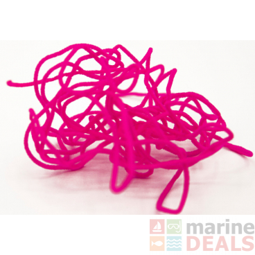 Semperfli Suede Chenille Worm Alternative Fluoro Pink