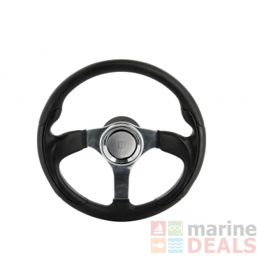 VETUS Alter Steering Wheel Black 330 mm