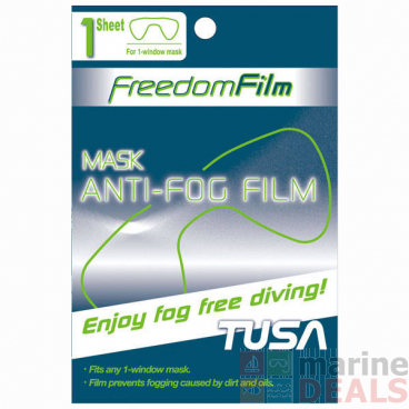TUSA FreedomFilm Single Lens Dive Mask Anti-Fog Film