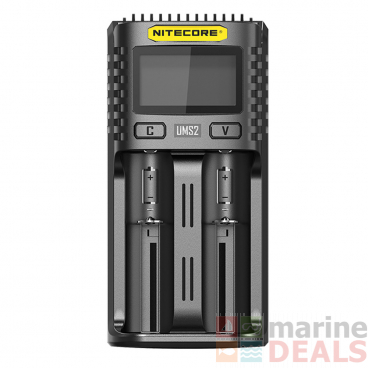 NITECORE UMS2 Intelligent USB Dual Slot Battery Charger
