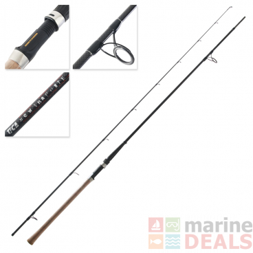 TiCA New Graphite Topwater Spinning Rod 9ft 3-6kg 2pc