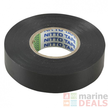 Connex PVC Tape 19mm x 20m Roll Black