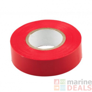 Connex PVC Tape 19mm x 20m Roll Red