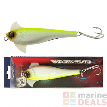 Shimano Waxwing Saltwater Lure Chartreuse 118mm