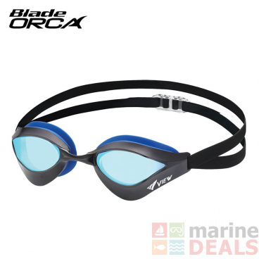 View Blade Orca Mirrored Goggle Blue Blue