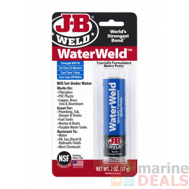 J-B Weld WaterWeld Specially Formulated Epoxy Putty