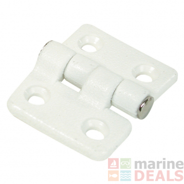 BLA Nylon Cabin Hinges White 40x37x10mm - Pair