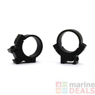 Warne Rimfire Scope Rings for 3/8in Dovetails