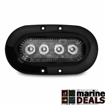 OceanLED X-Series X4 LED Underwater Light DMX Colours Black Bezel