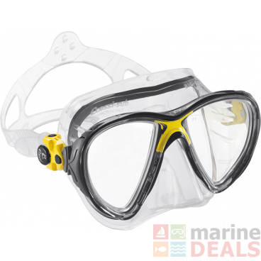 Cressi Big Eyes Evolution Dive Mask Clear/Yellow