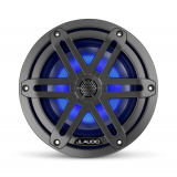JL Audio M3-650X-S-Gm-i 6.5in Marine Coaxial Speakers with RGB LED Lighting Gunmetal Sport Grilles