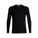 Icebreaker Mens Merino Shearer Crewe Sweater Black L