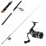 Shimano Sienna 2500 FE and Catana Freshwater Spin Combo 7ft 9in 3-6kg 2pc