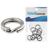 Fishing Essentials Split Ring 15mm 75kg Qty 10