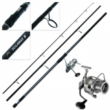 Okuma Surf 8k and Solaris Surfcasting Combo 13ft 6in 10-20kg 3pc