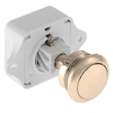 Push Button Cabinet Door Latch Gold