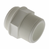 TruDesign Threaded Connector 1.5in BSP White