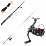 Shimano Stradic CI4+ 2500 HG FB and Energy Concept Trout Spin Combo 8'2'' 2-14g 2pc