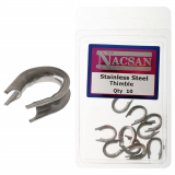 Nacsan Stainless Steel Thimbles Qty 10