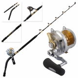 Shimano Talica 50 and Tiagra Ultra Nano Alps Roller 2-Speed Game Combo 5'4'' 50lb 2pc