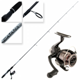 Shimano Catana 2500FD Inshore Spinning Combo 6ft 6in 3-6kg 4pc