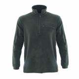 Ridgeline Micro Long Sleeve Zip Shirt Olive 4XL