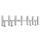 AISI 304 Stainless Steel Rod Rack - Holds 7 Rods