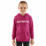Shimano Corporate Kids Hoodie Fuchsia