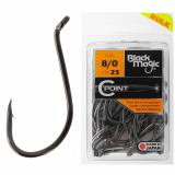Black Magic C-Point Suicide Hooks Bulk Pack 8/0 Qty 25