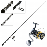 Shimano Stella 6000 SWB HG and Grappler Type C S710ML Topwater Spin Combo 7'10'' PE4 2pc