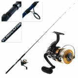 Daiwa Sweepfire 5000 2B and Eliminator 661MS Boat Spin Combo 6ft 6in 4-8kg 1pc