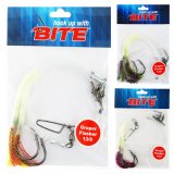 Bite Groper 2-Hook Heavy-Duty Flasher Rig 13/0