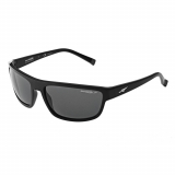 Arnette Borrow Polarised Sunglasses Black Frame Grey Lens