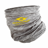 Ocean Angler Neck Gaiter / Headwear Silver