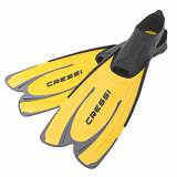 Cressi Agua Long Blade Dive Fins Yellow