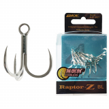BKK Raptor-Z Barbless Treble Hook