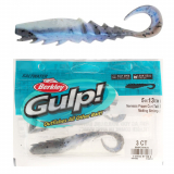 Berkley Gulp Nemesis Prawn Curl Tail Soft Bait 12.5cm Qty 3 Molting Shrimp