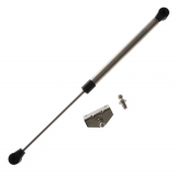 Stainless Steel Gas Strut with Bracket and Stud 385mm