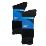 Stretto 2-Pack Mens Thermal Socks US6-9