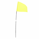 Seahorse Kontiki Flag with 1m Pole Yellow