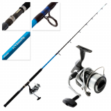 Okuma Safina 8000 Sensor Tip Charter Special Boat Spin Combo with 10kg Mono 6ft 10-15kg 1pc