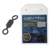 Centro Stainless Steel Crane Swivels Black #10 30kg Qty 25