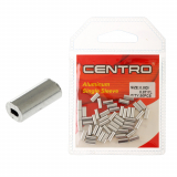 Centro Aluminium Sleeves Bulk Pack 80lb 0.8mm Qty 50