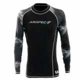 Aropec Lycra Rash Top Mens Black