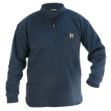 Swazi Polar Fleece Mens Bush Shirt Navy