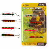 Tasmanian Devil Top Tassies No. 2 Freshwater Lure Pack