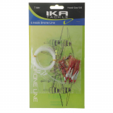 Ika Tackle Lightweight Drone Line with Flasher Rigs 7m