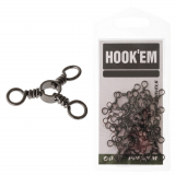Hook'em Premium Crossline Swivels