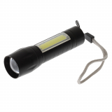 Rechargeable Mini LED Torch with COB 3W 120 Lumens